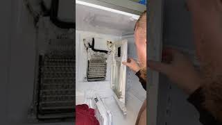 Samsung refrigerator evaporator fan noise, icing up, and not maintaining a safe temperature - fix attempt