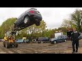 Auto Shop Workers Use Forklift To Stop Car Thief Suspect