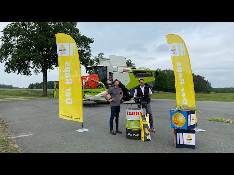 RAPOOL-Rapsprofi trifft CLAAS-Ernteprofi - Einstellungen beim Mähdrusch zur Rapsernte