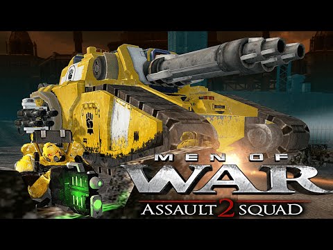 ULTIMATE MOD WARHAMMER 40K: Imperial Fists vs Eldar! - Men of War: Assault Squad 2
