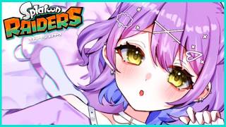 【 スプラトゥーン レイダース 】マンタソロパート頼む ネタバレ注意【 ぶいすぽっ！/紫宮るな 】