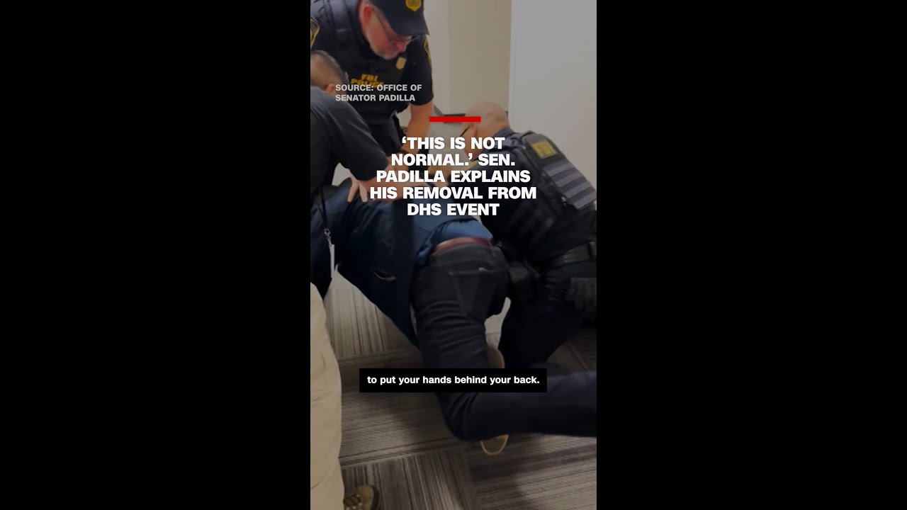 ‘This is not normal’: Sen. Padilla explains his removal from DHS event
