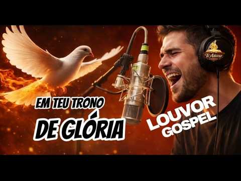 LOUVOR: EM TEU TRONO DE GLORIA, ESSE LOUVOR VAI TE ARREPIAR, OUÇA ATÉ O FIM