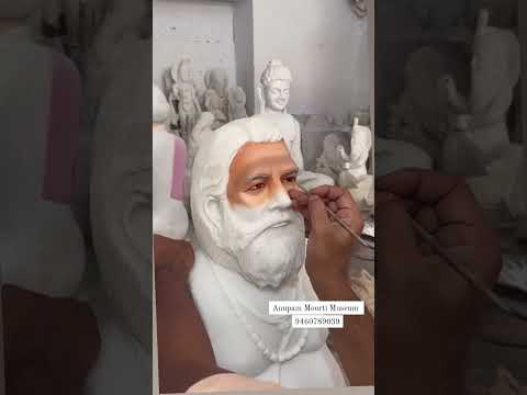 Marble Human Bust Statue