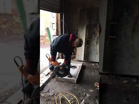 Watch DJ, Prepping the Stainless Steel for good use in the industry.