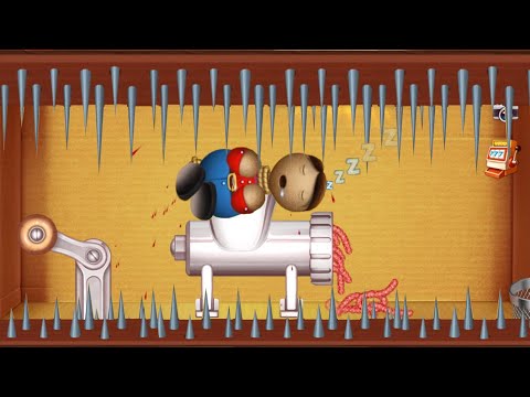 The Buddy Sleeps In Meat Grinder | Kick The Buddy Game Hot 2020
