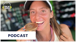 Luisa Stefani just won BRONZE for Brazil!