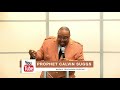PROPHET CALVIN SUGGS "YOU ARE IN THE PRESENT OF THE MOMENT"