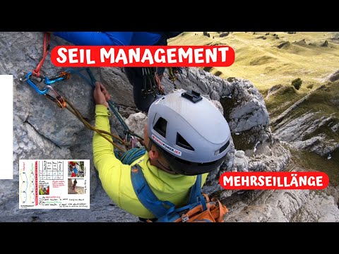 Multi-rope length anchor construction Rope management - How does it work?