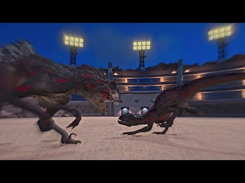 Indoraptor vs Scorpios Rex - Jurassic World Evolution 2