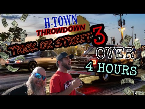 BIGGEST DRAG RACE IN 6SIXTY STREET HISTORY H-TOWN THROWDOWN TRICK OR STREET 3 Limpy Flashlight start