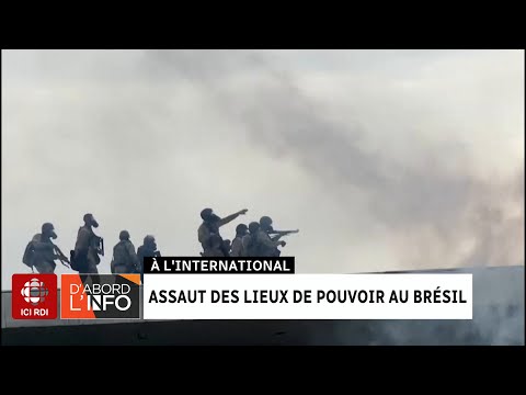 D'abord l'info | Assaut des lieux de pouvoir au Brésil