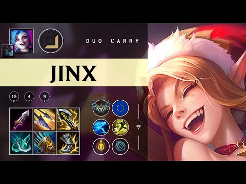 Jinx ADC vs Kai'Sa - EUW Challenger Patch 25.22
