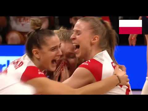 Polska 3:2 USA / Liga Narodów siatkarek (16.07.2023). #shorts