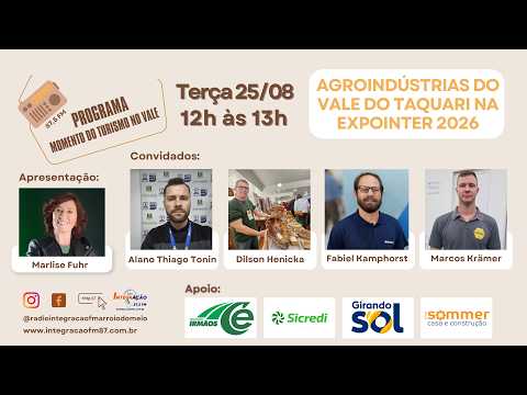 Agroindústrias do Vale do Taquari na Expointer 2026