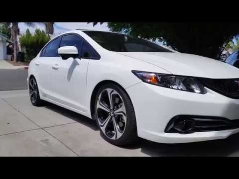 2015 honda civic si H&R lowering springs