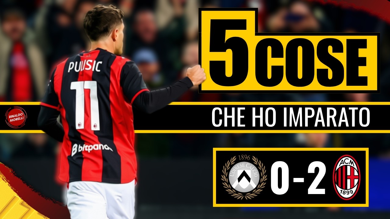 Clonare MODRIC, il Milan cala dopo l’ora... 5 cose dopo Udinese-Milan 0-2
