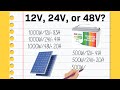 12V 24V Or 48V Battery For Off Grid Solar Power