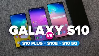 Comparamos todos los Galaxy S10