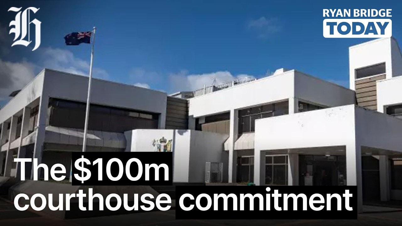 From catastrophe to game changer: The $100m courthouse commitment | Ryan Bridge TODAY