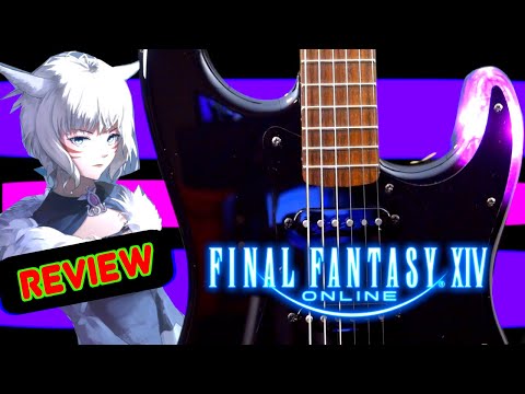 2021 Fender MIJ Final Fantasy XIV Stratocaster - Black image 17