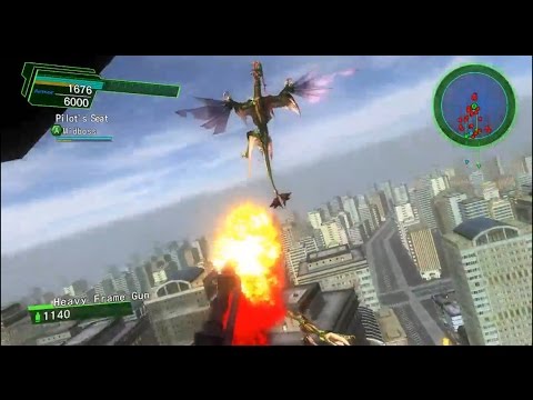 Earth Defense Force 4.1 - Blind Hard Difficulty Let's Play Part 9 - What is it? Dragons?