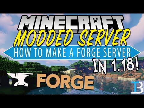 How To Make A Modded Minecraft Server in 1.18 (Forge Server 1.18)