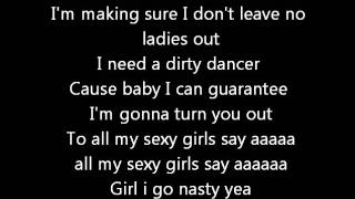 Chris Brown FT Kmac &amp; swizz beats - Freaky i&#39;m iz  (Lyrics on screen) karaoke  Boy in detention