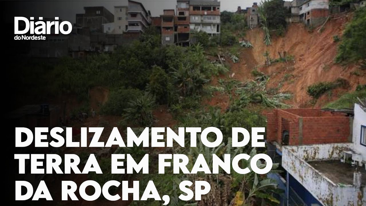 Imagem da notícia Deslizamento de terra atinge casas e deixa pelo menos 4 mortos em Franco da Rocha, SP