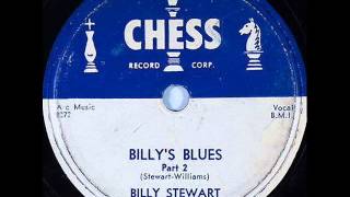 BILLY STEWART  Billy&#39;s Blues  1956
