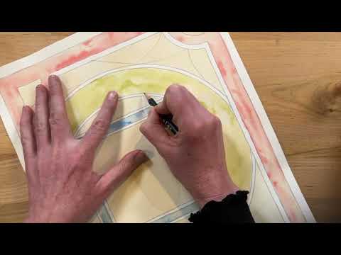 Zentangle Project Pack No. 23 - Day 1, Part 2