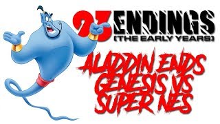 Story Breakdown: Disney's Aladdin (Genesis vs. Super NES) - Defunct Games