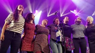 Cowboys fringants - Marine marchande, chorale de Québécoises fringantes, L&#39;assomption 25 sept 2018