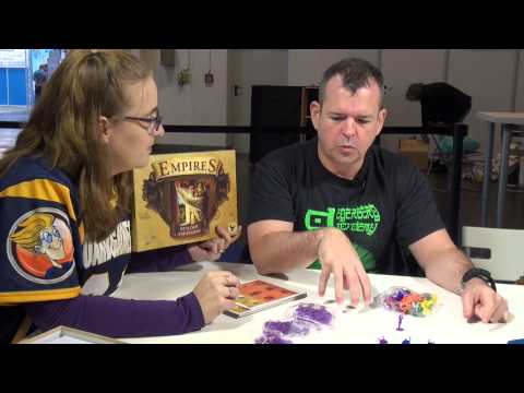 Video for Glenn Drover's Empires: The Age of Discovery - Builder Expansion - Spiel 2012 | BoardGameGeek Booth