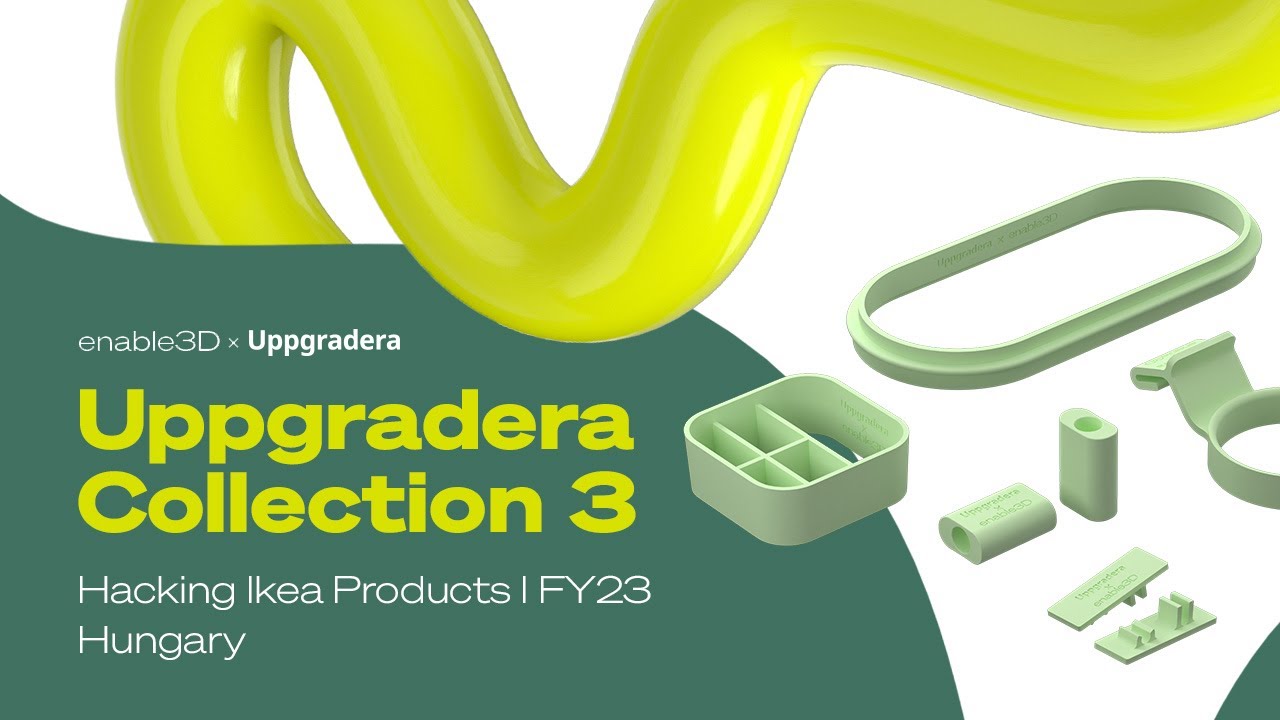 Hacking Ikea Products with 3D Printing - The Story of Uppgradera & Adam Miklósi