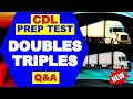 Doubles Triples Endorsement Test Q A 2025