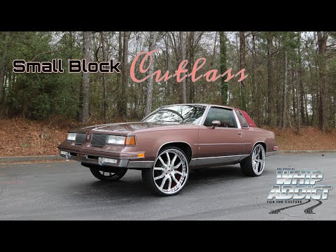 WhipAddict Exclusive: Monta's 88' Olds Cutlass Supreme on 24s, Small Block, Redone Interior! CLEAN!!