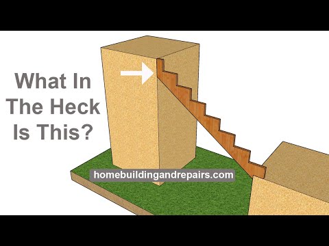 Great Idea For Using Pattern To Figure Distance Between Landings When Laying Out Stringers