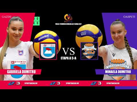 Duelul gemenelor Dumitru: CS Stiinta Bacau – CSM Targoviste