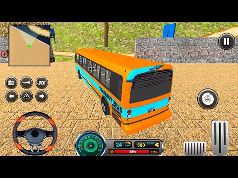 Uphill Offroad Bus Driver 2022 - Uphill Bus Driving Simulator | Android Gameplay