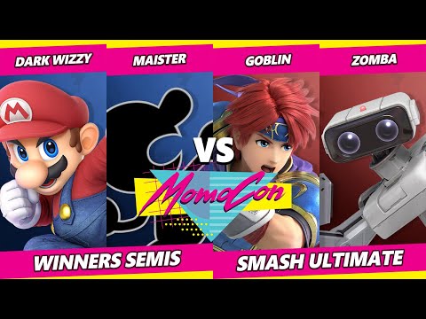 MomoCon 2022 Winners Semis - Dark Wizzy & Maister Vs. Goblin & Zomba - SSBU Ultimate Tournament