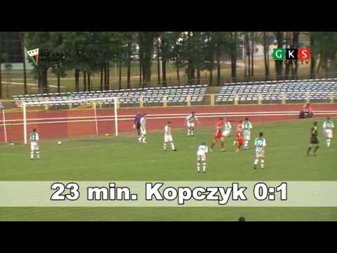 34. kolejka: Lechia Zielona Góra - GKS Tychy 0:5. Kopczyk (0:1)
