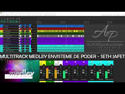 MULTITRACK MEDLEY ENVISTEME DE PODER - SETH JAFET