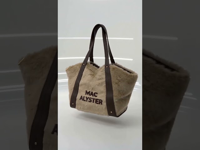 Vídeo relacionado con MAC ALYSTER Porte Main + Bandouliere, Bolso de Mano Mujeres, coñac