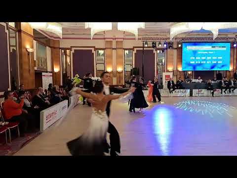 Iliya Dobrev & Daria Posypai WDSF International Open ST Quickstep WDSF Christmas Ball 2022 Zagreb