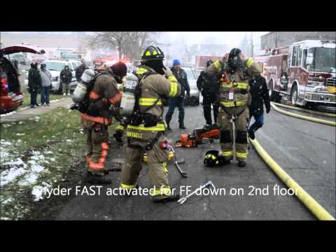 Pine Hill FD 2nd Alarm Structure Fire w/ FF Down - 30 Long ave