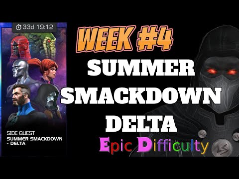 MCOC - Summer Smackdown - Delta | That Man-Thing....