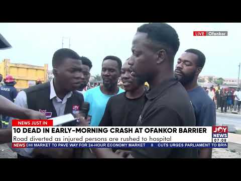 Ofankor Barrier accident: Eyewitnesses give more details on Sprinter driver