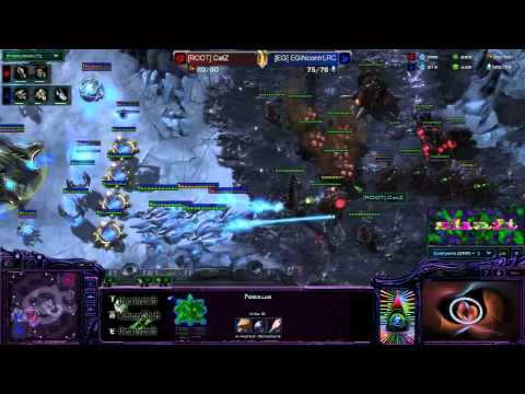 EGInControl (P) vs RooTCatZ (Z) [Heart of the Swarm]