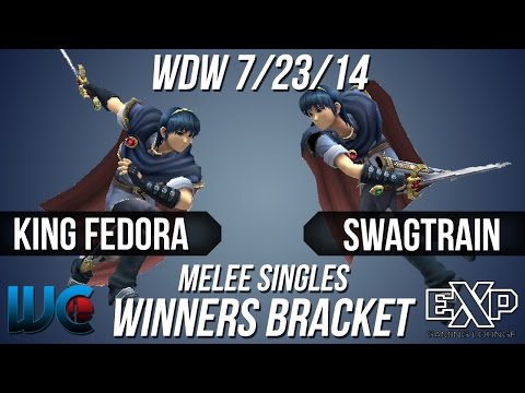 WDW 7/23/14 - Swagtrain (Marth) vs. KingFedora (Marth) Melee Singles Bracket
